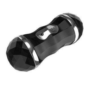 Black exterior of a male Masturbator highlighting its sleek and modern design