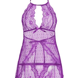 Indulge in the allure of our Sexy Lace See-through Lingerie, designed for those who appreciate both elegance and seduction.