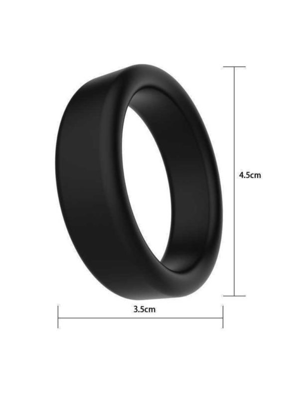 Silicone Black C-Rings