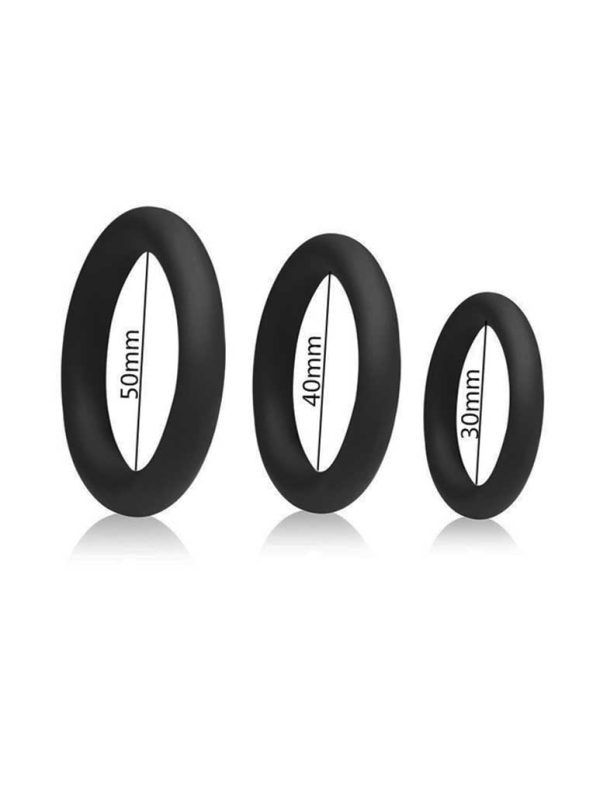 Silicone C-Rings (3 pack)-01 Silicone C-Rings (3 pack)