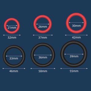 Silicone C-Rings (6 pack)