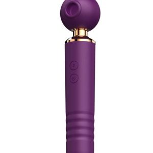 Soother Vibrator-purple Discover new heights of pleasure with the Soother Vibrator, a premium pleasure product designed to cater to all your intimate needs.