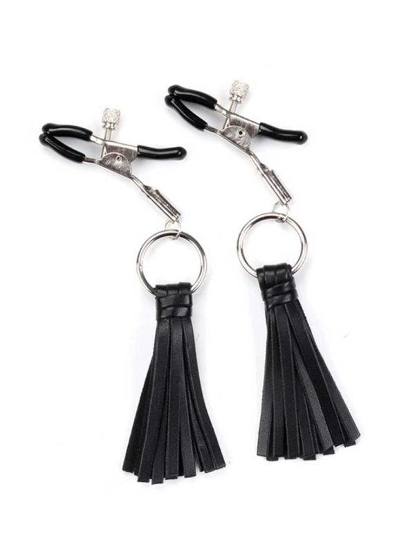 Tassel Nipple Grips Clamps Elevate your intimate experiences with our Tassel Nipple Grips Clamps, the perfect blend of sensuality and functionality.