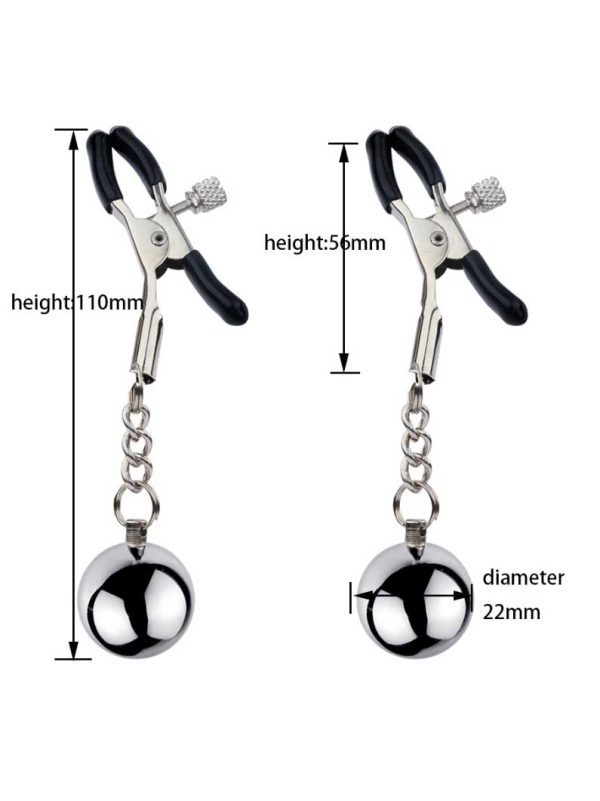 Tweezer-style Nipple Clamps