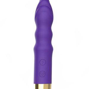 Wave Top Vibrator-purple Experience pleasure like never before with the Wave Top Vibrator, expertly crafted from eco-friendly silicone that feels luxurious against your skin.