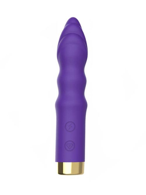 Wave Top Vibrator-purple Experience pleasure like never before with the Wave Top Vibrator, expertly crafted from eco-friendly silicone that feels luxurious against your skin.