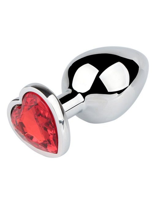 Discover a delightful addition to your intimate collection with our Anal Plug with Heart-Shaped Drill Pieces.