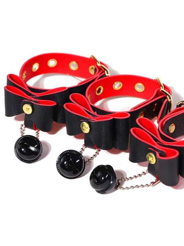 Bell Bow Bondage Set-8 pcs