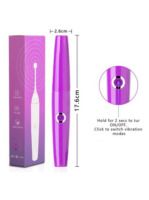 Clitoral vibrator with a sleek design for targeted stimulation