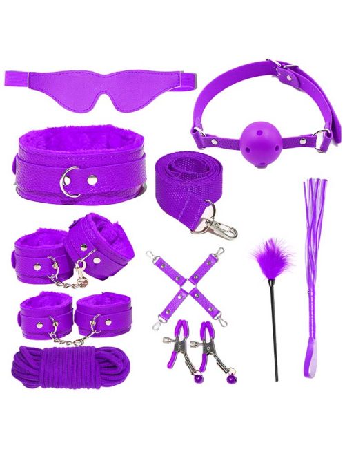Unleash your imagination and explore your desires with our Bondage Set - 10 pcs.