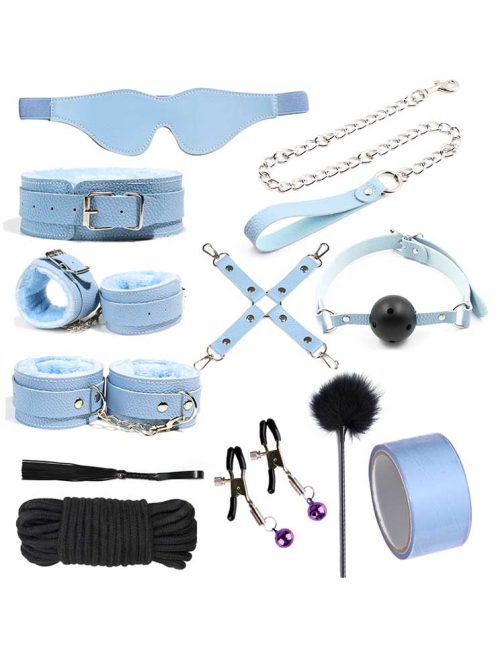 Discover a world of excitement and passion with our Bondage Set - 12 pcs.