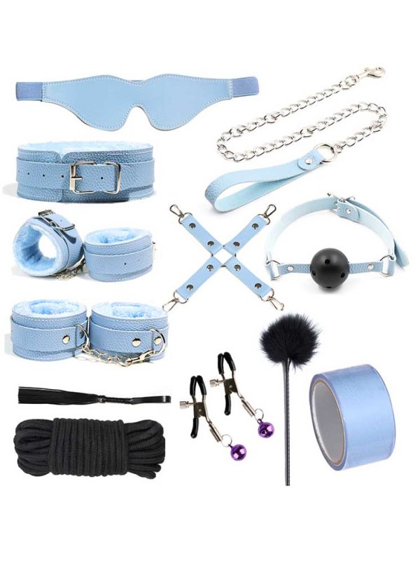 Discover a world of excitement and passion with our Bondage Set - 12 pcs.
