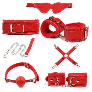 Explore your adventurous side with our Bondage Set - 7 pcs.