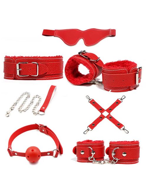 Explore your adventurous side with our Bondage Set - 7 pcs.