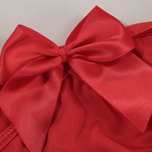 Bow Cutout Bikini Lingerie