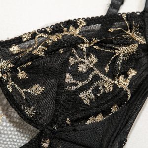 Butterfly See-through One-piece Lingerie