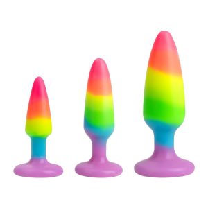 Brighten up your intimate moments with the Colorful Anal Plug, a delightful addition to any pleasure collection.