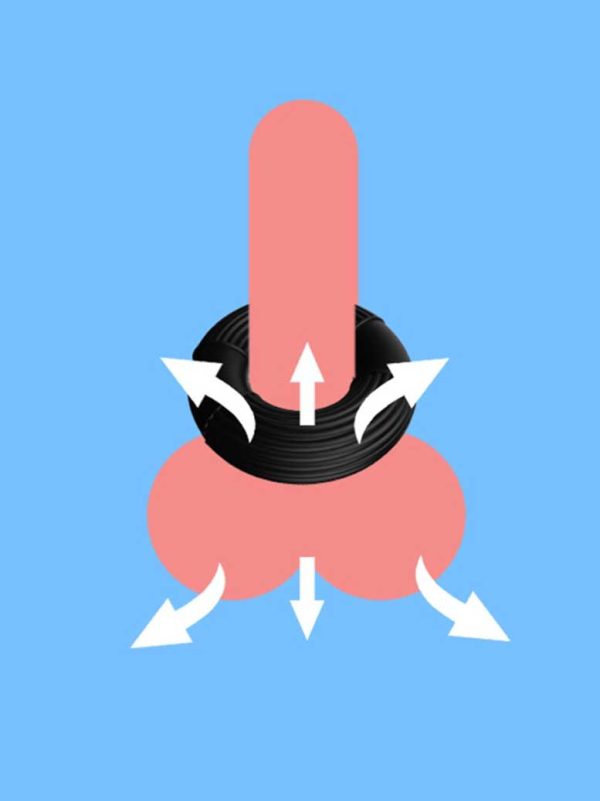 Cream C-Rings (3 pack)-02 Cream C-Rings (3 pack)