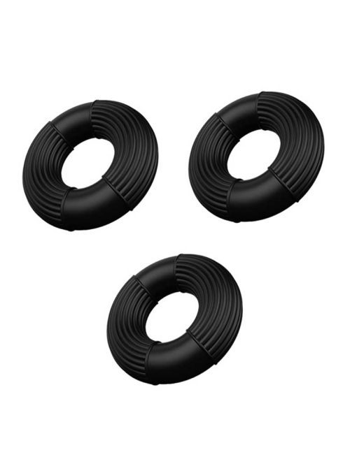 Elevate your intimate experiences with the Cream C-Rings (3 Pack), designed for both comfort and pleasure.