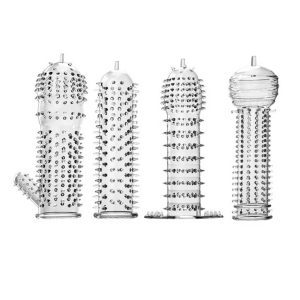 Enhance your intimate moments with the Crystal Cock Sleeve #2, designed to elevate pleasure and comfort for both partners.