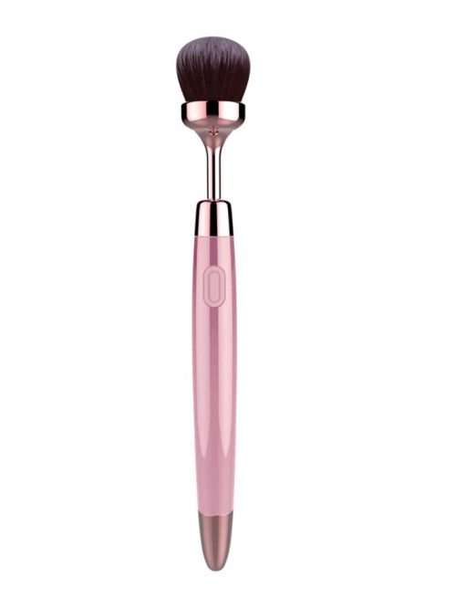 Cute-Brush-Clitoral-Vibrator Brush-shaped clitoral vibrator designed for gentle stimulation