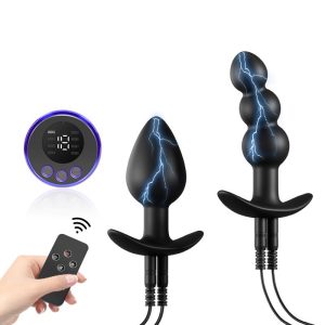 Electroshock Silicone Anal Plug
