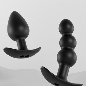 Dive into a world of tantalizing sensations with the Electroshock Silicone Anal Plug.