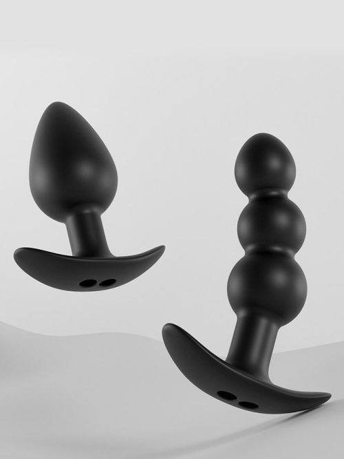 Dive into a world of tantalizing sensations with the Electroshock Silicone Anal Plug.