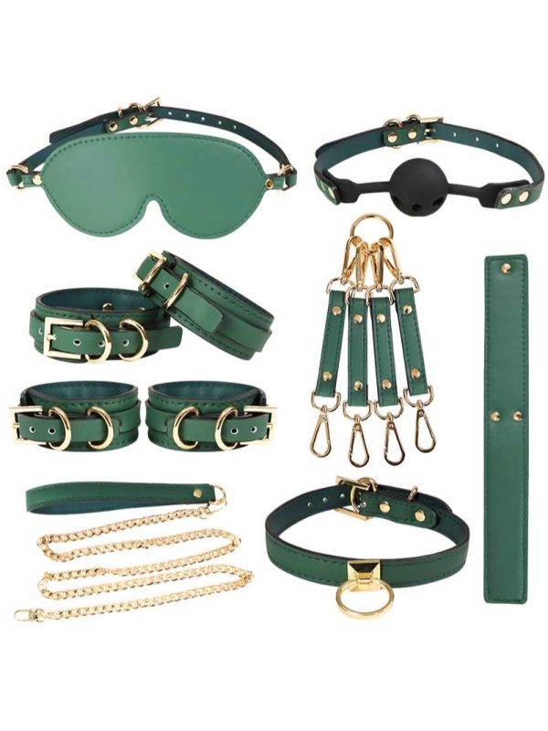 Forest Bondage Set-8 pcs Discover the perfect blend of comfort and excitement with the Forest Bondage Set - 8 pcs.