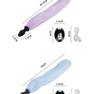 Foxtail Vibrating Anal Plug