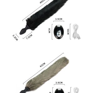 Foxtail Vibrating Anal Plug
