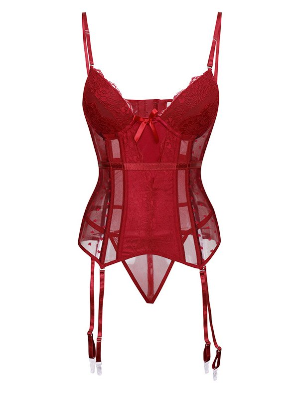 Gel Bone Lace Lingerie