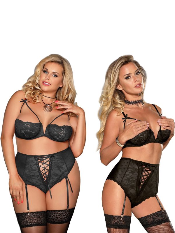 High Waist Tie Lingerie