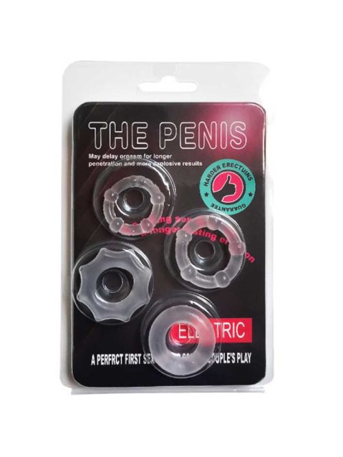 Elevate your intimate experiences with the Hot Seller C-Rings (4 Pack), designed for maximum pleasure and versatility.
