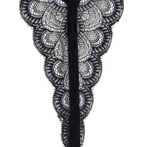 Lace Cross Cut Out Lingerie