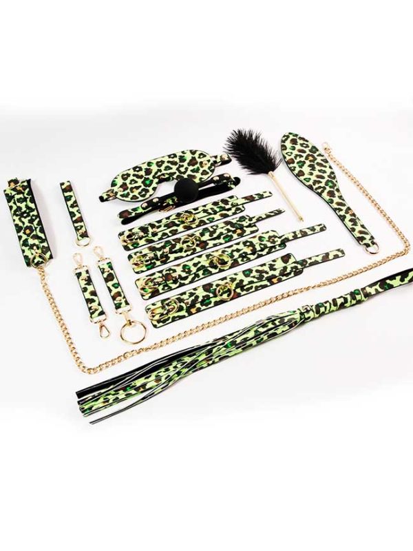 Leopard Bondage Set-10 pcs