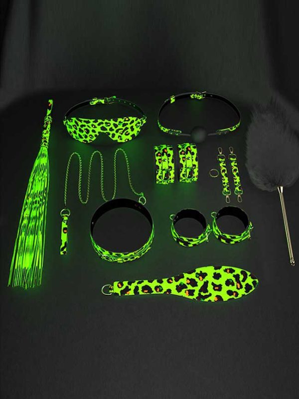 Leopard Bondage Set-10 pcs