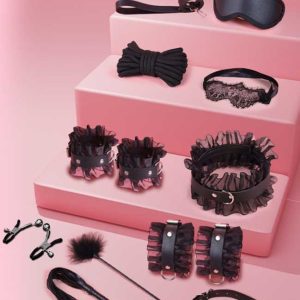 Maid Lace Bondage Set-10 pcs