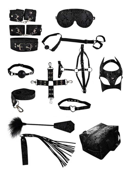Experience the perfect blend of style and sensuality with the Medusa Bondage Set.