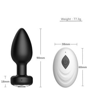 Remote Control Vibrating Anal Plug
