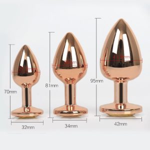 Rose Gold Anal Plug