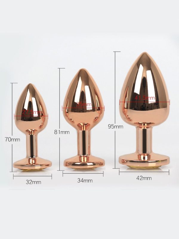 Rose Gold Anal Plug