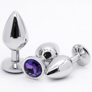 Round Drill Piece Anal Plug