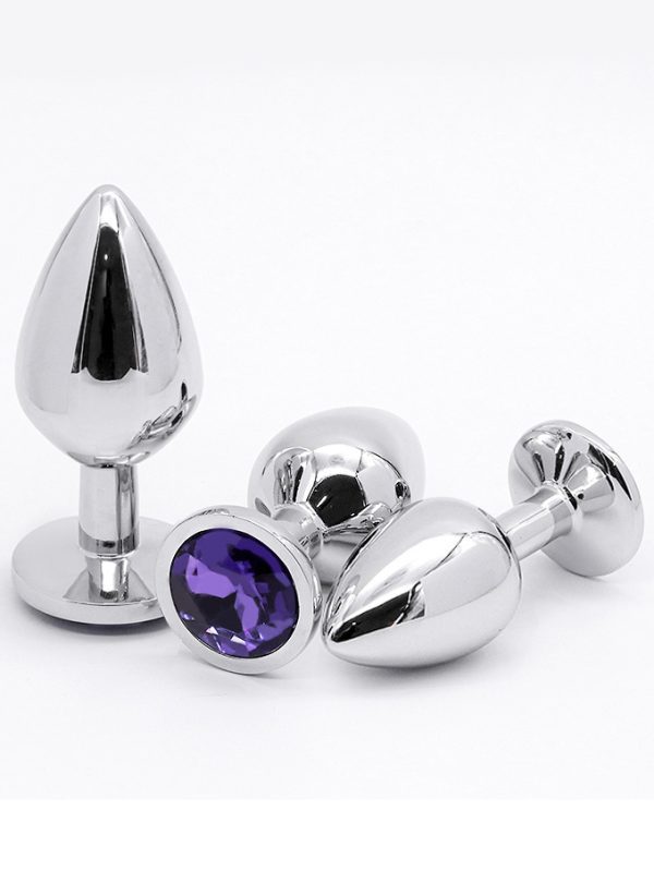 Round Drill Piece Anal Plug