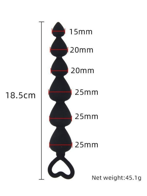 Six Beads Anal Plug