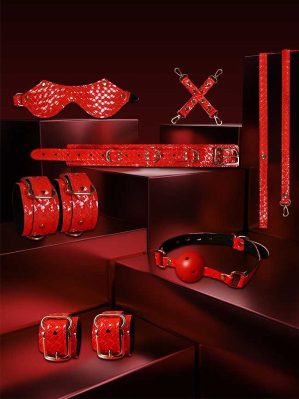 Squama Bondage Set-7 pcs