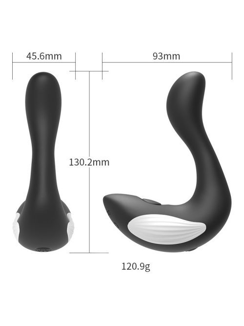Swan-shaped vibrating anal plug designed for elegant and pleasurable experiences