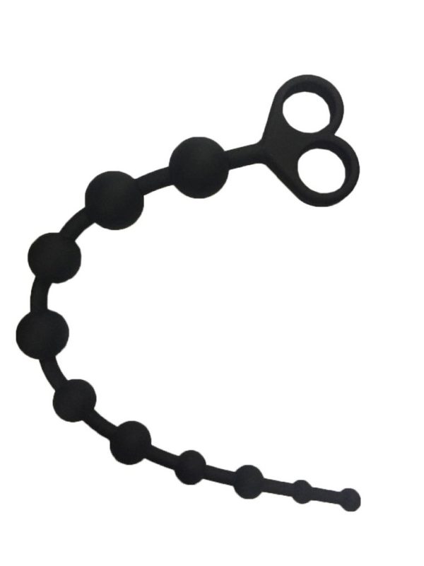 Elevate your pleasure with the Ten Beads Anal Plug, a beautifully crafted toy designed to bring ecstasy to your intimate moments.