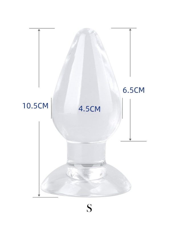 Transparent Anal plug