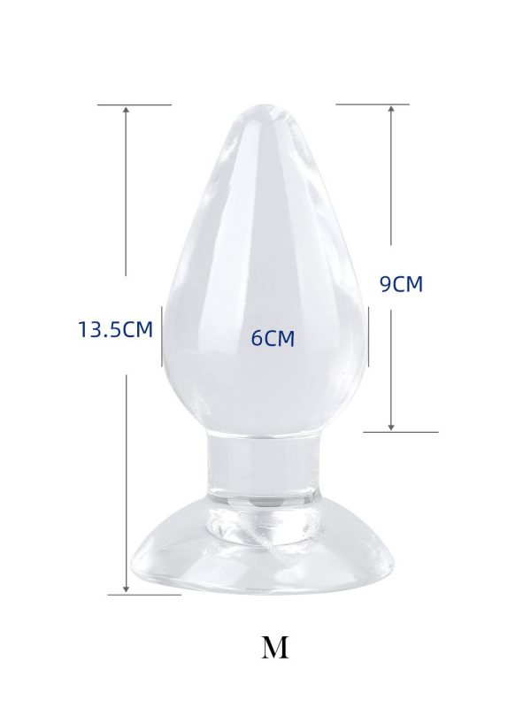Transparent Anal plug